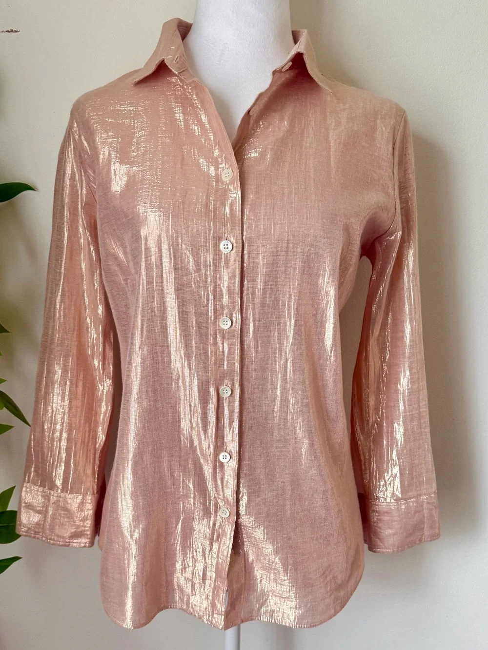 Shimmery J. Crew Blouse